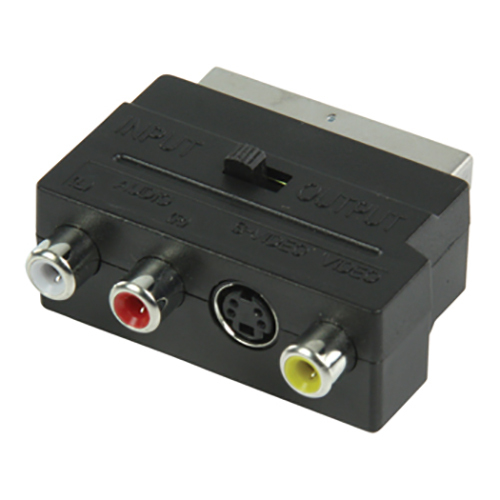 Adattatore scart commutabile - adattatore,
