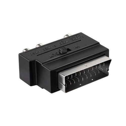 Adattatore scart rca - scart, /