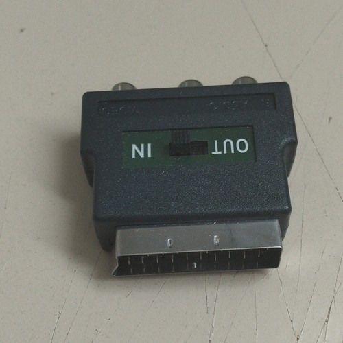 Adattatore scart rca - a,