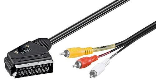 Cavo adattatore scart a - cavo,