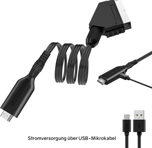 Adattatore scart hdmi - scart, a