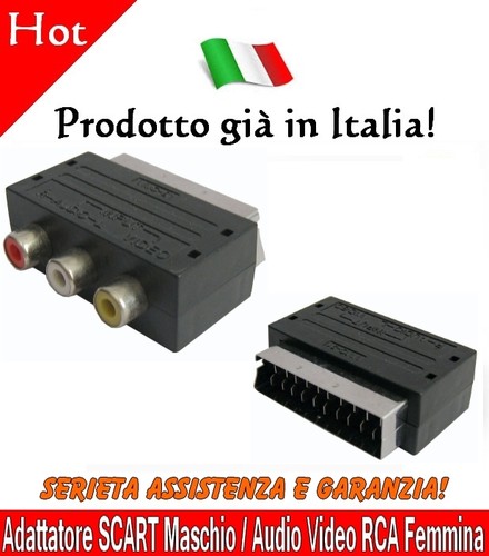 Adattatore scart maschio - ★, /