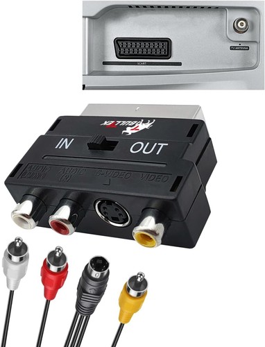 Convertitore adattatore scart - convertitore,