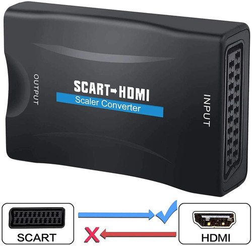 Adattatore scart hdmi - hdmi, tv