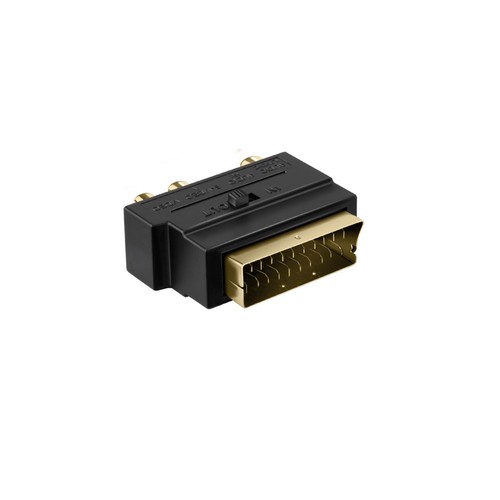Adattatore scart 3rca - scart, /