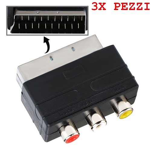 Adattatori scart audio - 3x,