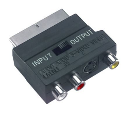 Adattatore scart rca a v - -, a/v