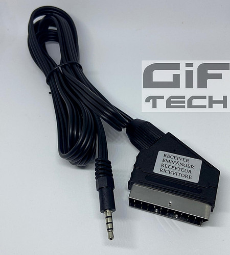 Cavo adattatore scart 21p - adattatore,