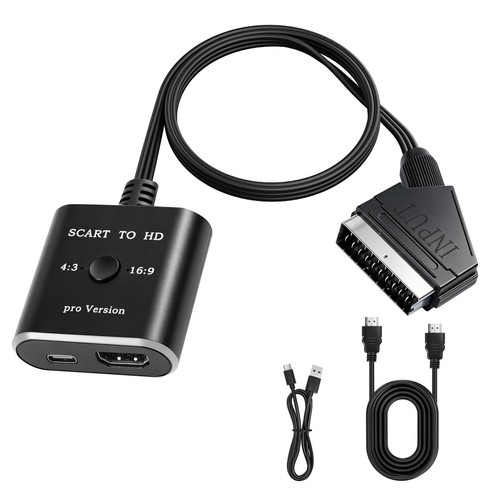 Convertitore scart hdmi - da,